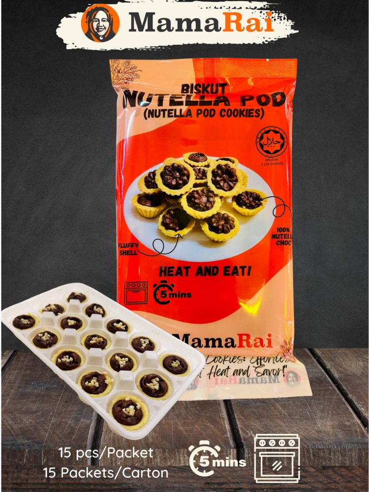 RTH Frozen Cookies - Biskut Nutella Pod