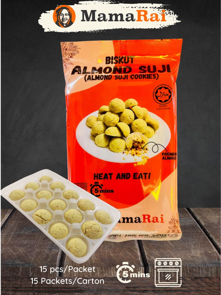 RTH Frozen Cookies - Biskut Almond Suji